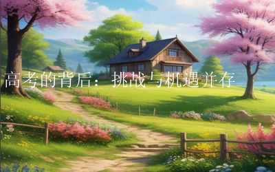 高考的背后：挑战与机遇并存