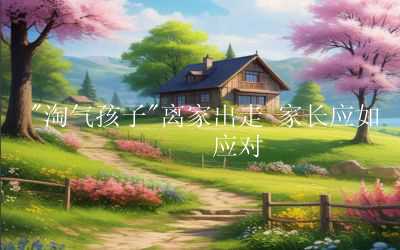 "淘气孩子"离家出走 家长应如何应对